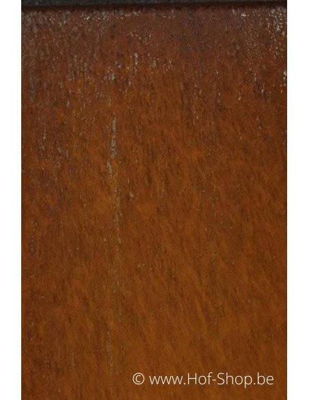 Letta - Geroba boîte aux lettres en acier corten