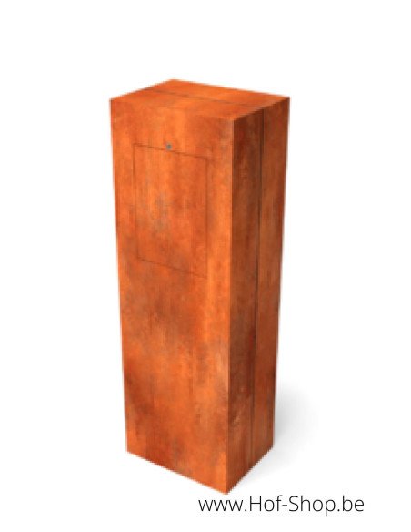 Letta - Geroba boîte aux lettres en acier corten