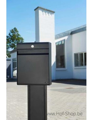 Allux Holscher Box zwart - brievenbus