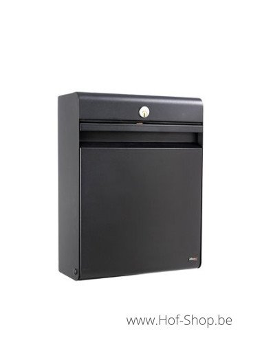 Allux Holscher Box zwart - brievenbus