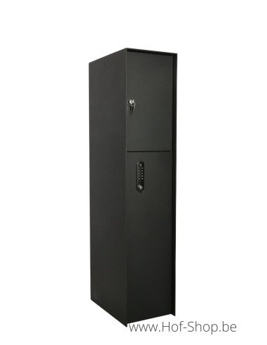 Fenix Front Back Doors RAL 9005 - eSafe pakketbus aluminium