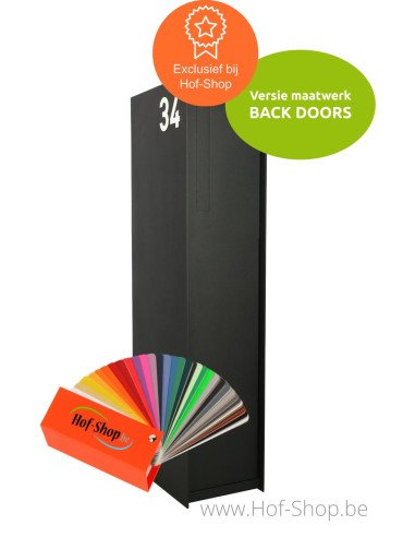 Fenix Front Back Door met RAL-kleur - eSafe pakketbus aluminium