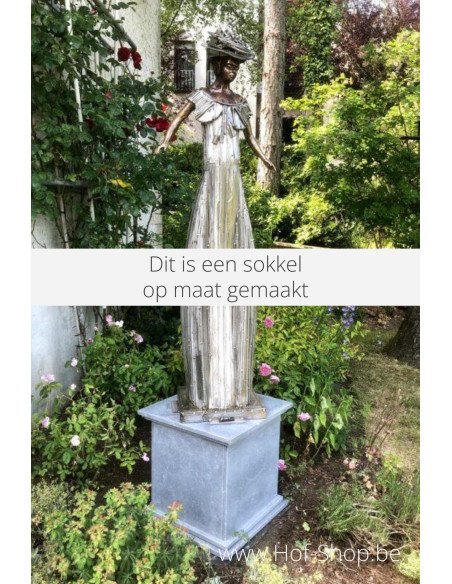 Torres 48 x 48 x 48 cm - Piédestal en pierre bleue