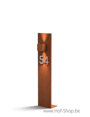 C4S - 1100 Éclairage au sol en acier Corten - Éclairage de jardin GARDD