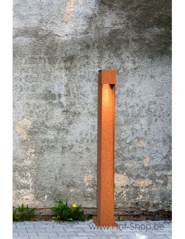 C1S - 800 Éclairage au sol en acier Corten - Éclairage de jardin GARDD