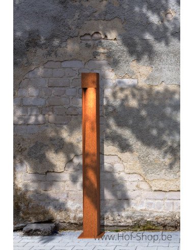 C1S - 1100 Éclairage au sol en acier Corten - Éclairage de jardin GARDD