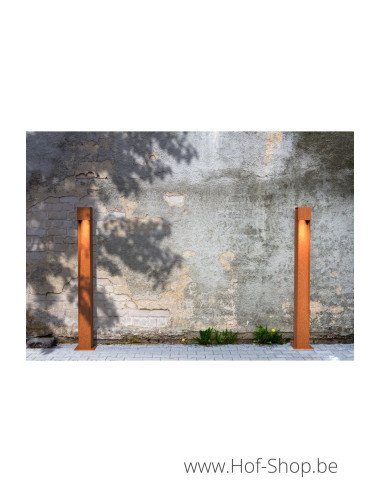 C1S - 1100 Éclairage au sol en acier Corten - Éclairage de jardin GARDD