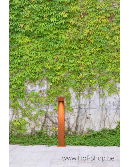 C2S - 800 Éclairage au sol en acier Corten - Éclairage de jardin GARDD