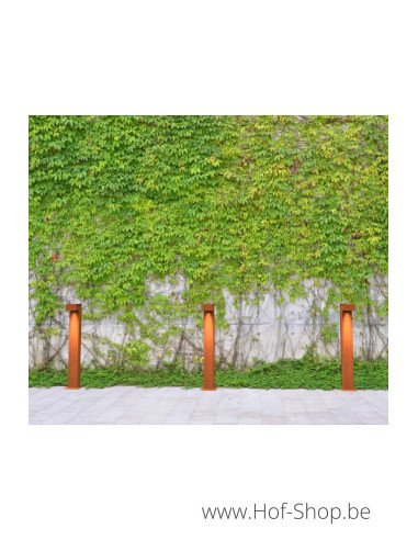 C2S - 800 Éclairage au sol en acier Corten - Éclairage de jardin GARDD