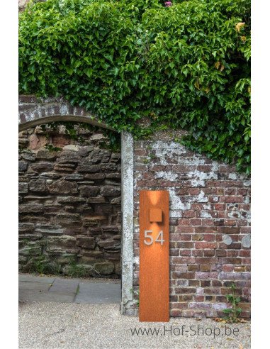 C4S - 1100 Éclairage au sol en acier Corten - Éclairage de jardin GARDD