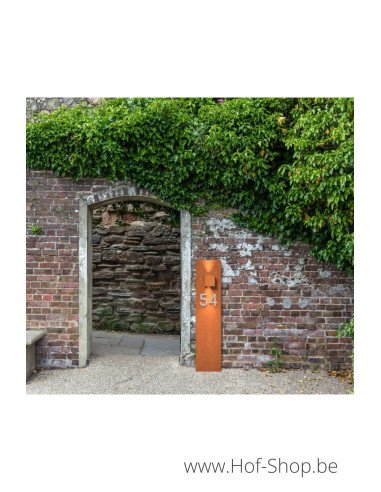 C4S - 1100 Éclairage au sol en acier Corten - Éclairage de jardin GARDD