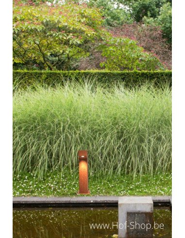 C5S - 500 Éclairage au sol en acier Corten - Éclairage de jardin GARDD