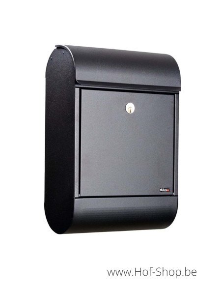 Allux 8900 zwart - brievenbus