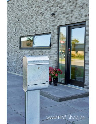 Allux 900 acier galvanisé avec zinc - boîte aux lettres