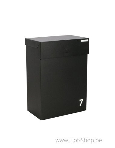 Shopperbox Digital RAL 9005 - boîte à colis eSafe aluminium