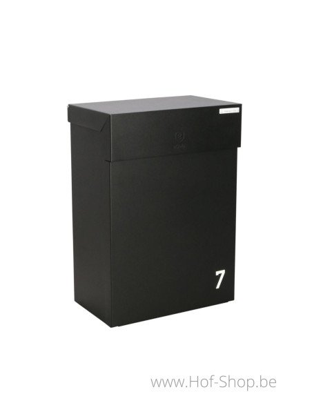 Shopperbox Digital RAL 9005 - boîte à colis eSafe aluminium