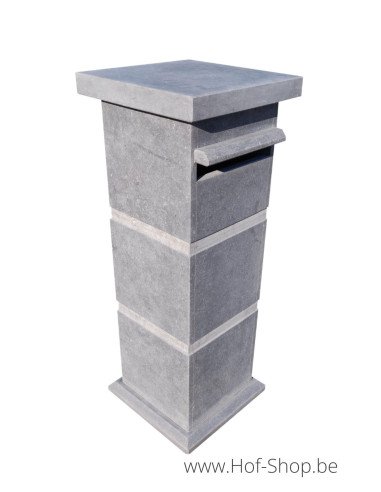 Pamplona Digital Lock BDM & BDXL - boîte à colis en pierre bleue