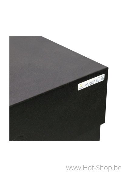 Shopperbox Digital RAL 9005 - boîte à colis eSafe aluminium