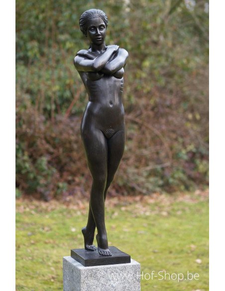 Staand naakt - bronzen beeld (B675)