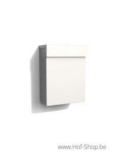 Albo Topa 530 RAL 9010 - aluminium Brievenbus