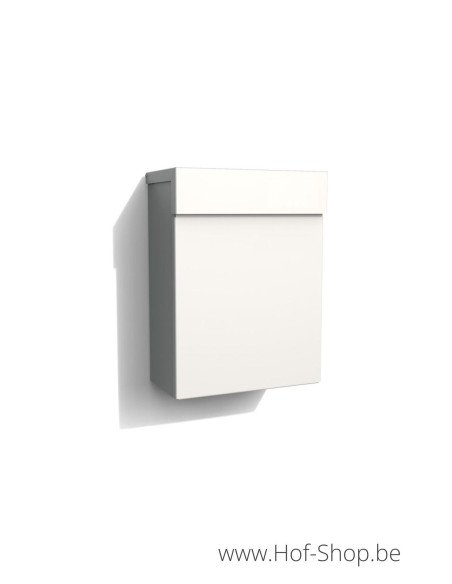 Albo Topa 530 RAL 9010 - aluminium Brievenbus