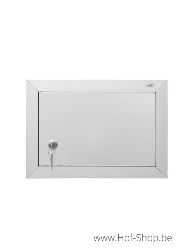 Brievenbusdeur 529/1/H Natuur F1 24,8 x 35,2 cm - Albo brievenkastdeur aluminium