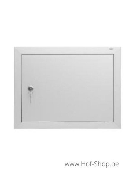 Porte boîte aux lettres 529/3/H Nature F1 44,2 x 35,2 cm - Albo porte boîte aux lettres aluminium