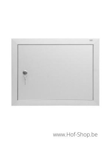 Brievenbusdeur 529/3/H Brut 35,2 x 44,2 cm - Albo brievenkastdeur aluminium