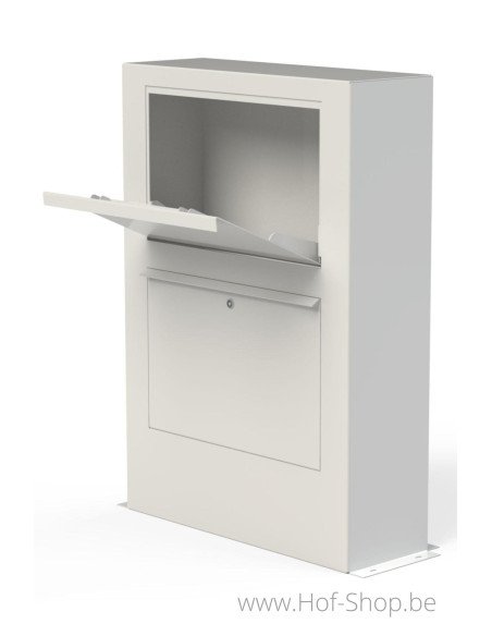 Paca (RAL de votre choix) - boîte à colis Adezz aluminium