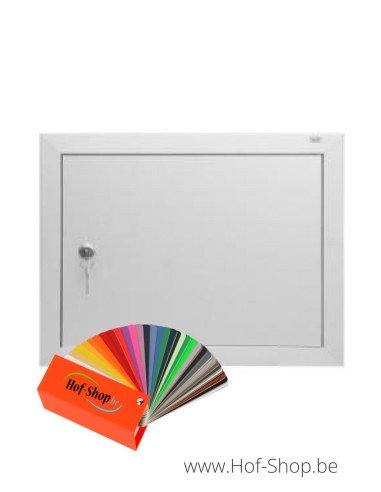 Porte boîte aux lettres 529/3/H laquée 44,2 x 35,2 cm - Albo porte boîte aux lettres aluminium