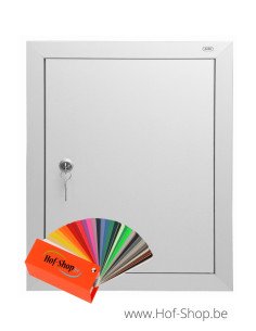 Porte boîte aux lettres 529/3 laquée 35,2 x 44,2 cm - Albo porte boîte aux lettres aluminium