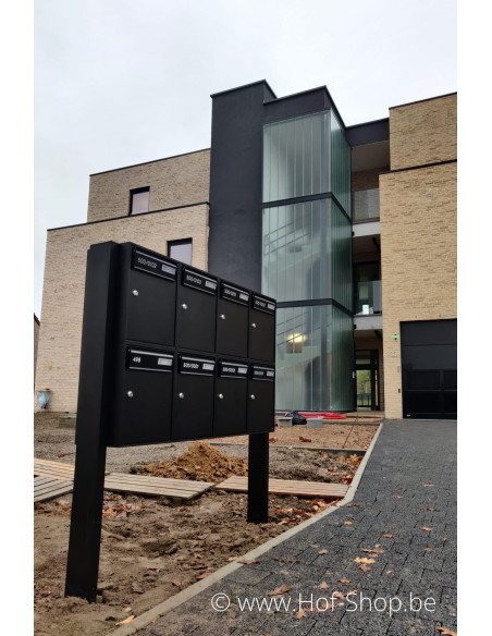 Boxis 540/D/505 (40 x 31 x 24 cm) - brievenbus aluminium