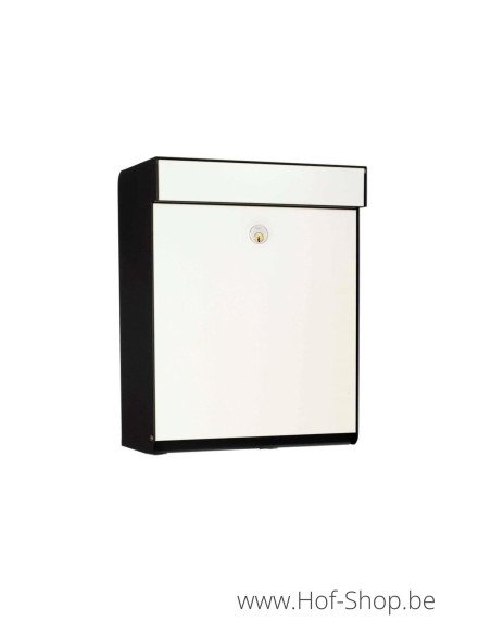 Allux Grundform Box wit - brievenbus
