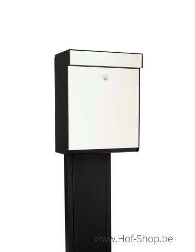 Allux Grundform Box wit - brievenbus