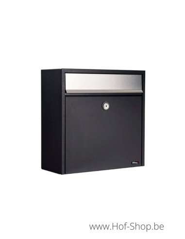 Allux 250 zwart - brievenbus