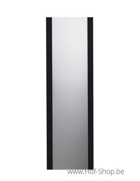 Allux 1001 elegant stand noir avec acier inoxydable - Allux support