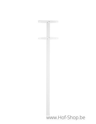 Allux 1003 simple pipe blanc - Allux support