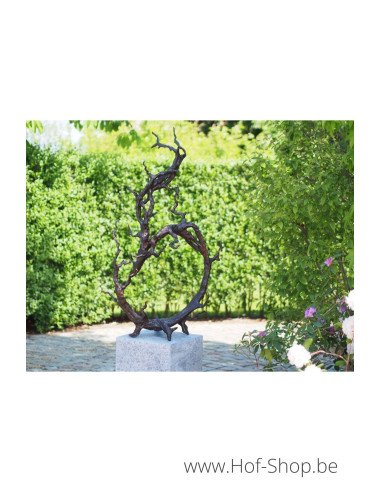 Arbre moderne - statue en bronze (B22084)