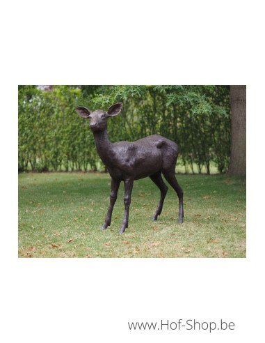 Ree - bronzen beeld (B47234)
