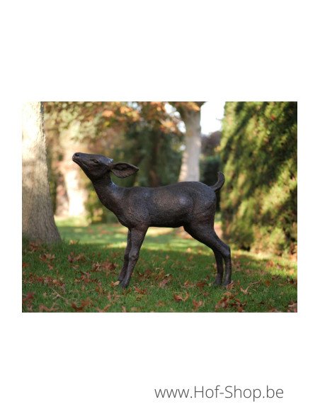 Hertje - bronzen beeld (B47236)