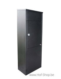 Allux 600 zwart Front Door eurolock - pakketbus