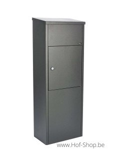 Allux 600 antraciet Front Door eurolock - pakketbus