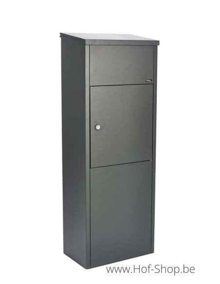 Allux 600 anthracite Front Door eurolock - boîte à colis
