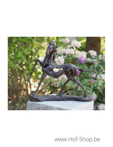 Cheval moderne - statue en bronze (B88194)
