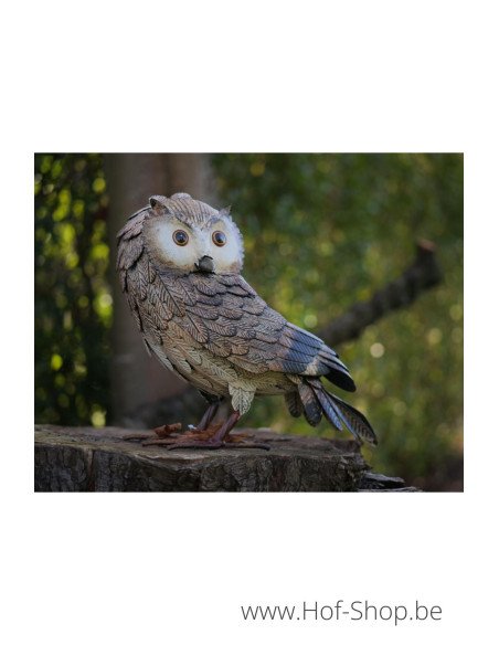 Hibou - figurine en métal (MD18204)