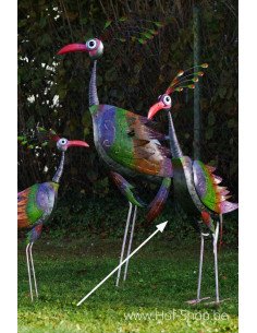 Grappige vogel middel - metalen figuur (MD16102)