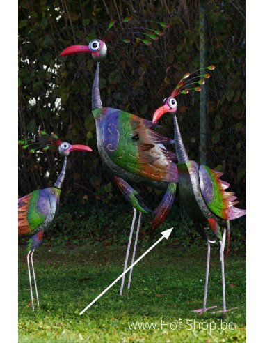Drôle d'oiseau medium - figurine en métal (MD16102)