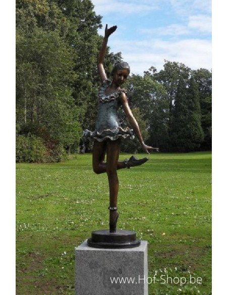 Ballerina - bronzen beeld (B89088)