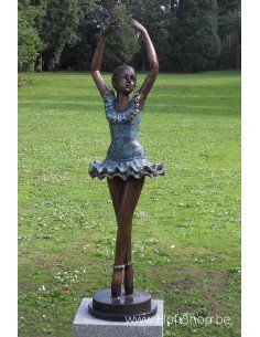 Ballerine - statue en bronze (B89090)