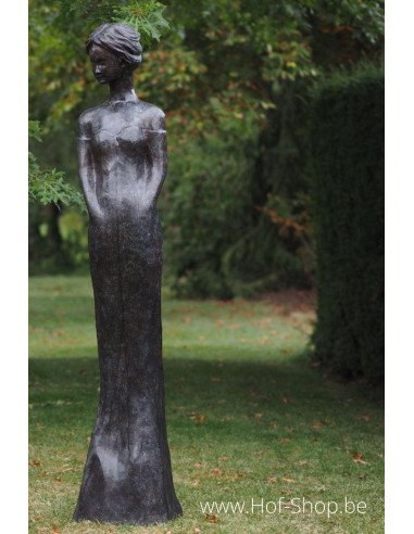 Vrouw modern - bronzen beeld (B47306)